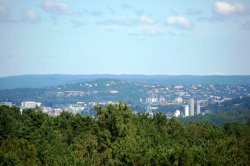 Blick über Kristiansand